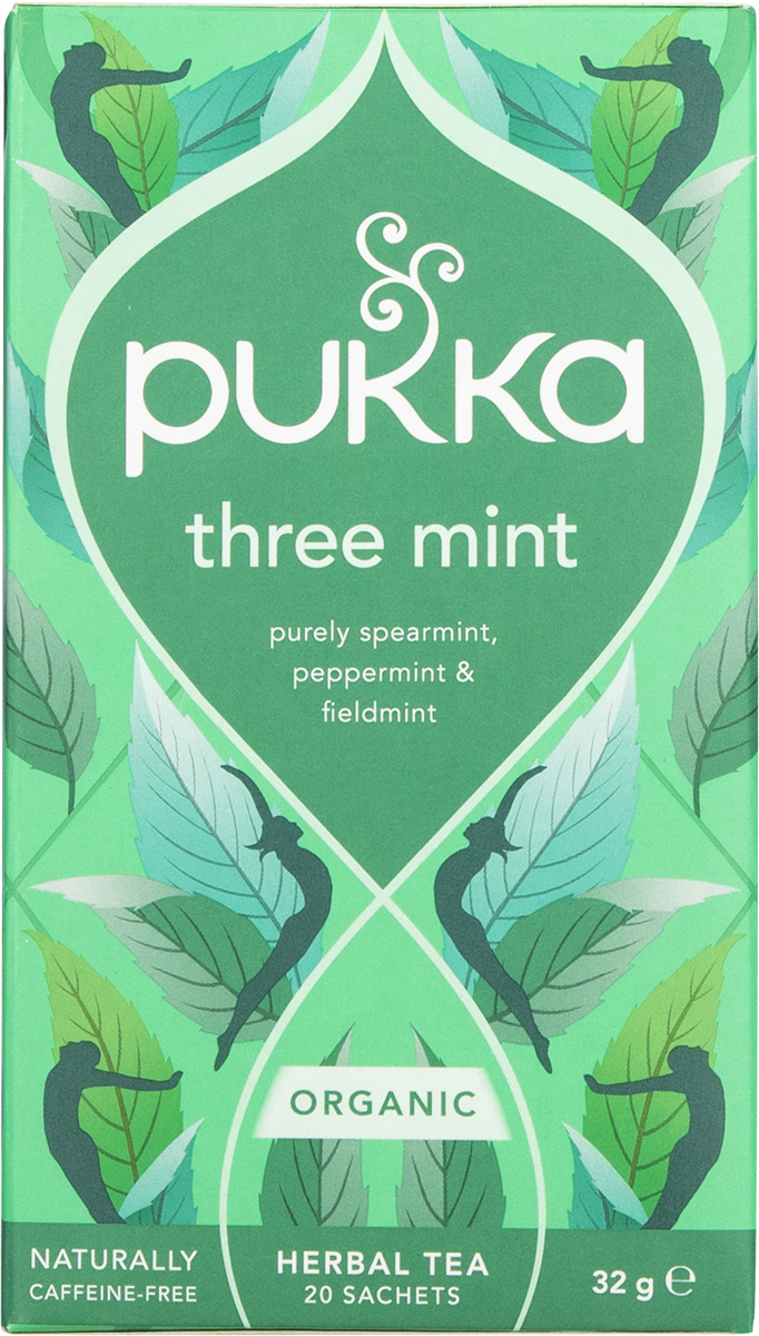 Pukka Three Mint Øko 20 stk