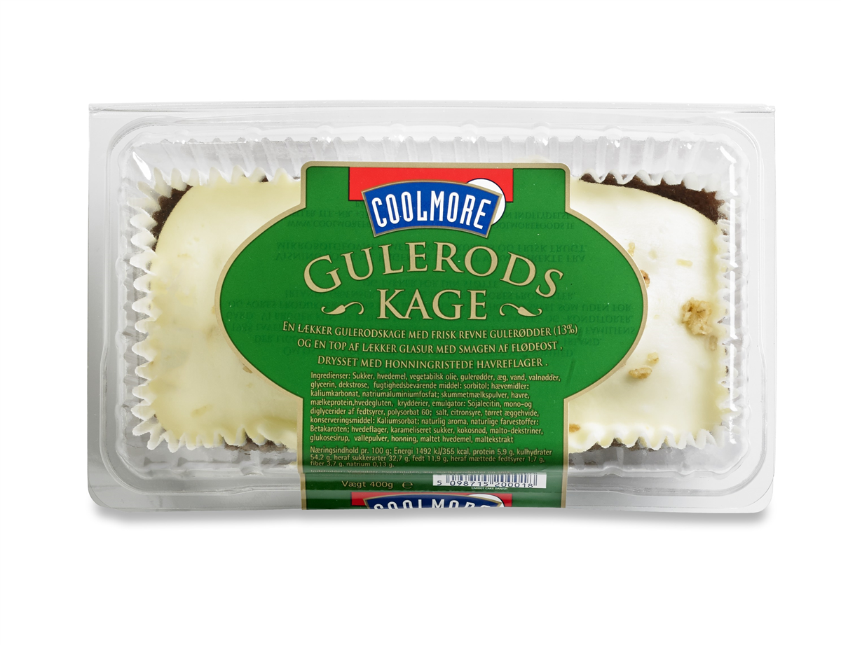 Coolmore gulerodskage 400 g