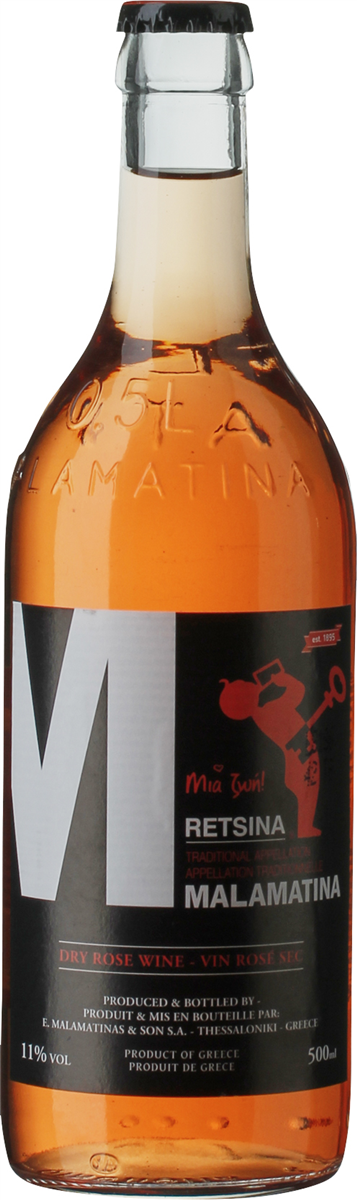Retsina rosé Malamatina 500 ml