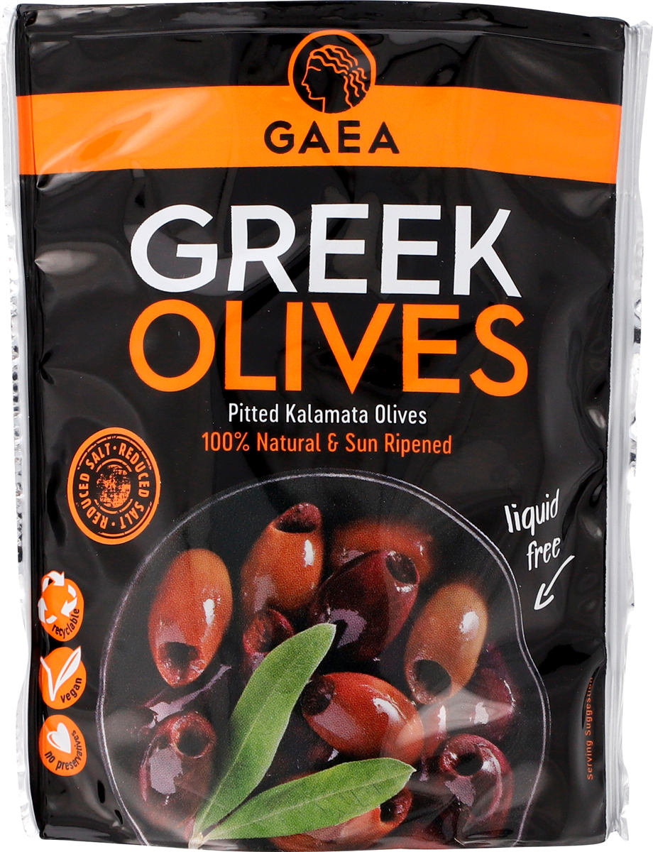 Gaea Kalamata Oliven Uden Sten 150 g