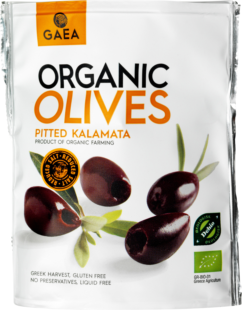 Gaea Kalamata Oliven uden Sten Øko