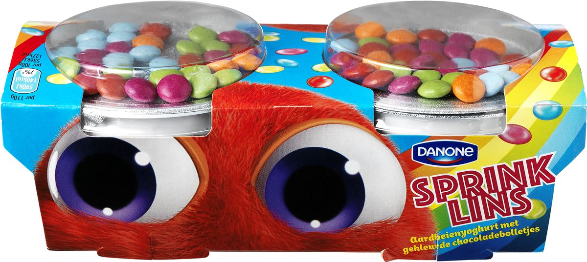 Sprinklins jordbær 2 x 110 g 220 g
