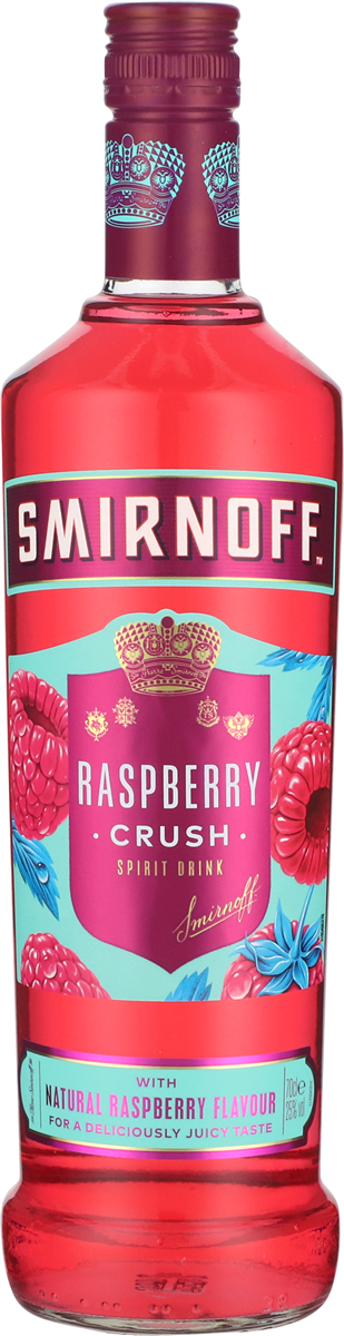 Smirnoff, Vodka m. hindbær