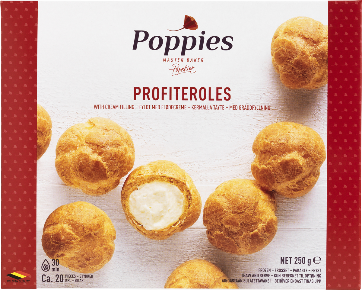 Poppies Profiteroles