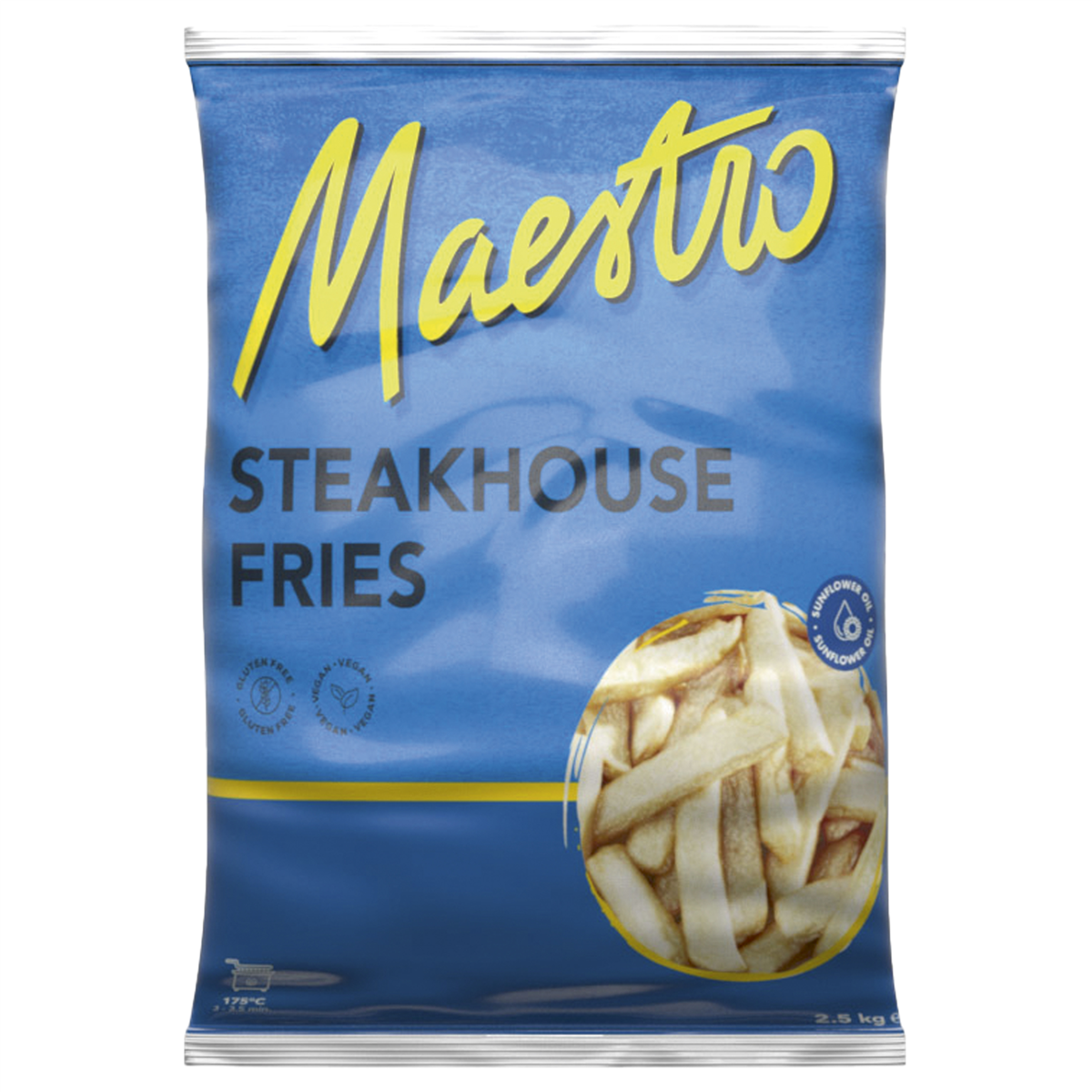 Maestro Steakhouse Fries 2500 g