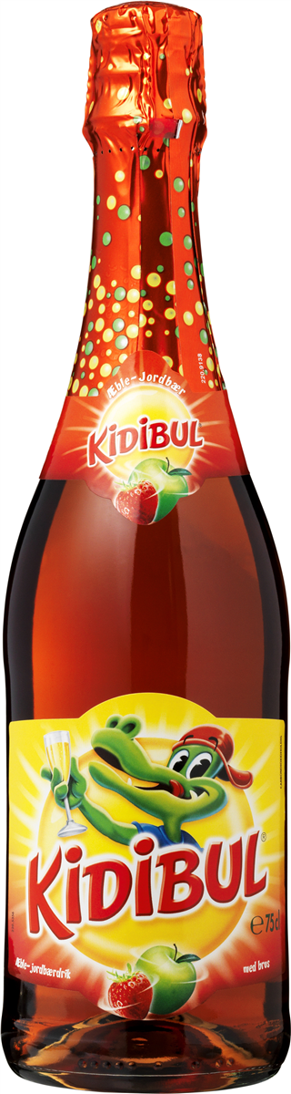 Kidibul jordbær alkoholfri 750 ml