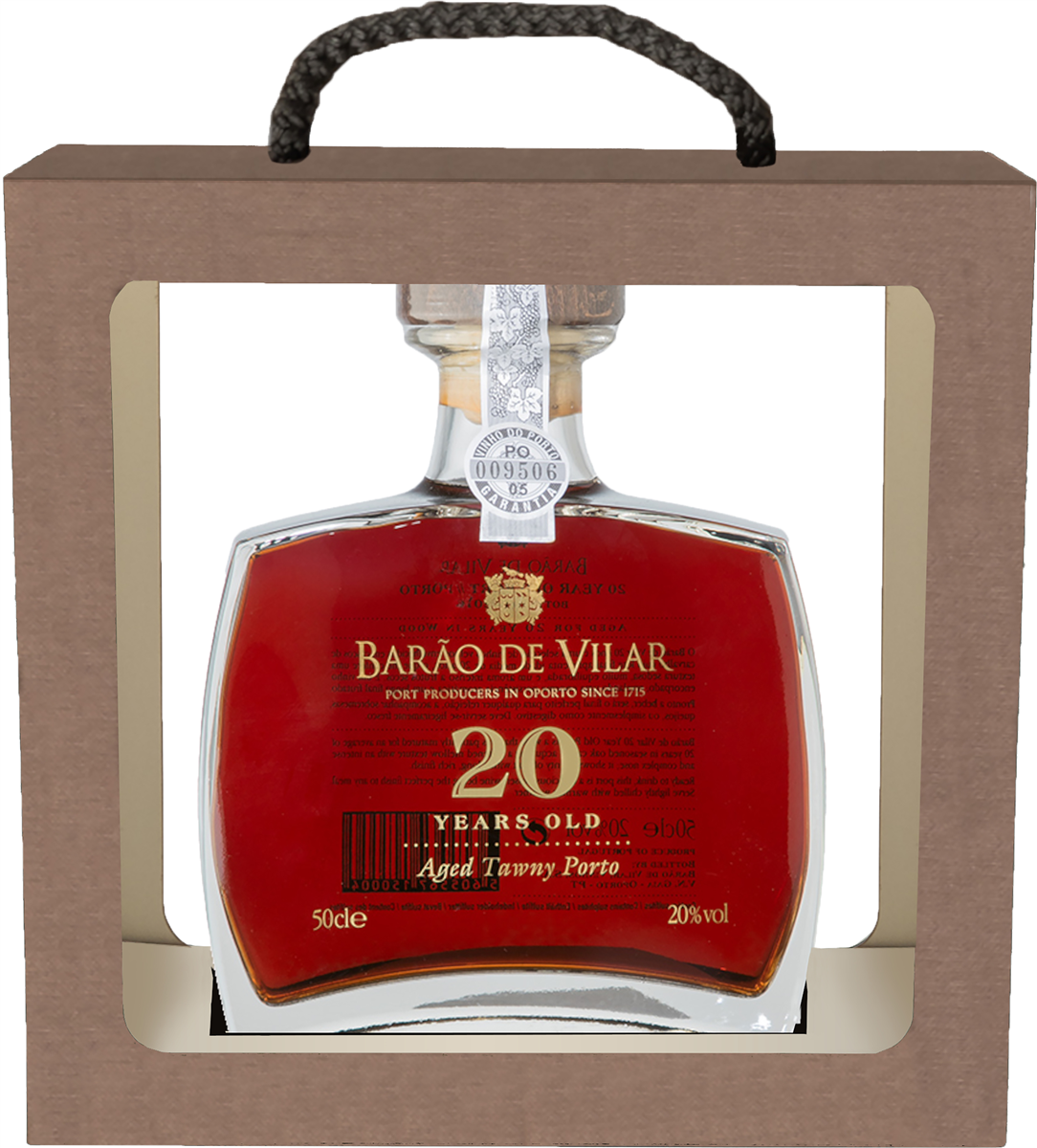 Barao de Vilar 20 års port 500 ml