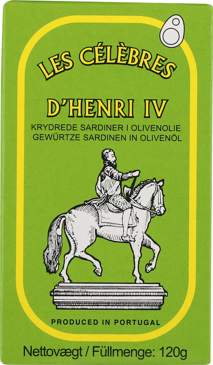 D'Henri Krydrede Sardiner i Olie