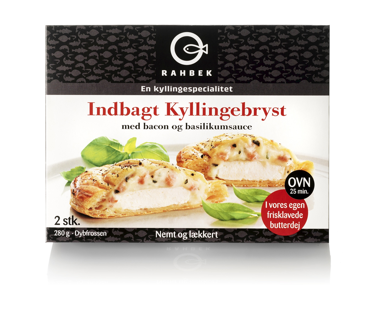 Kyllingebrystfilet m/bacon 280 g