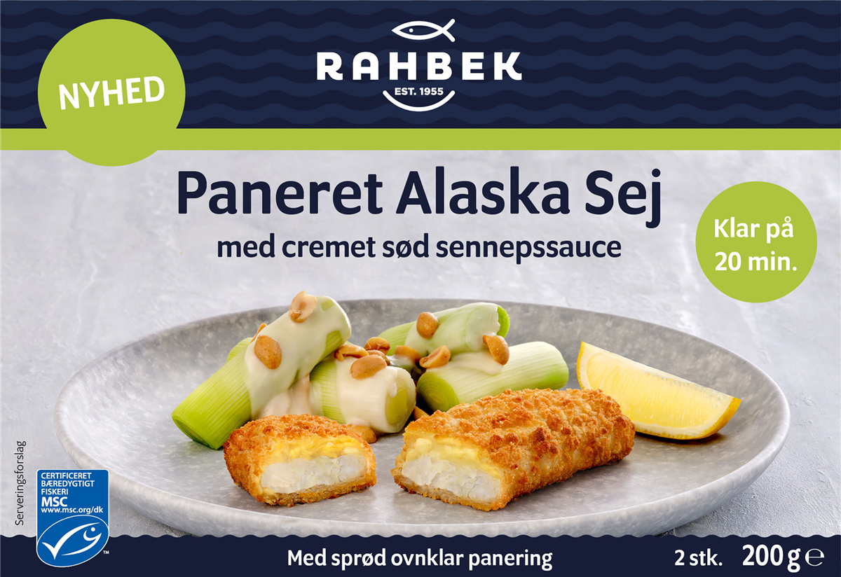 Alaska Sej med Sennepssauce MSC