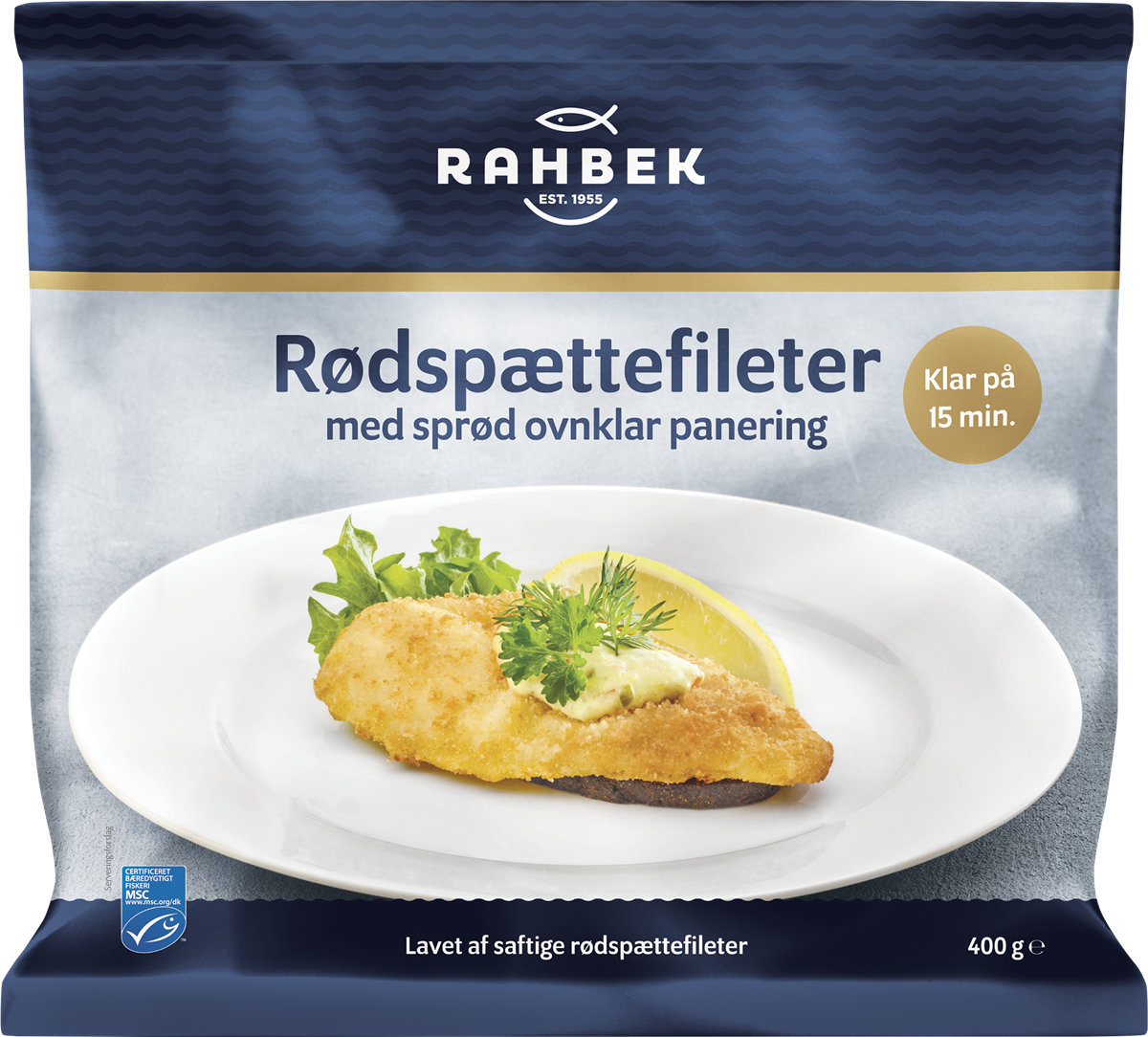 Rødspættefileter Ovnklar 400 g