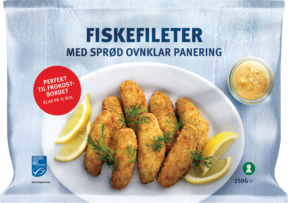 Fiskefileter Ovn Panering