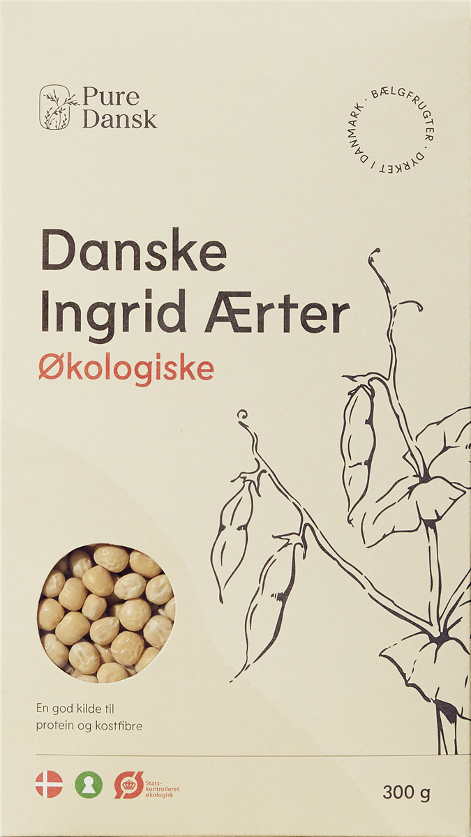 Danske Ingrid Ærter Øko