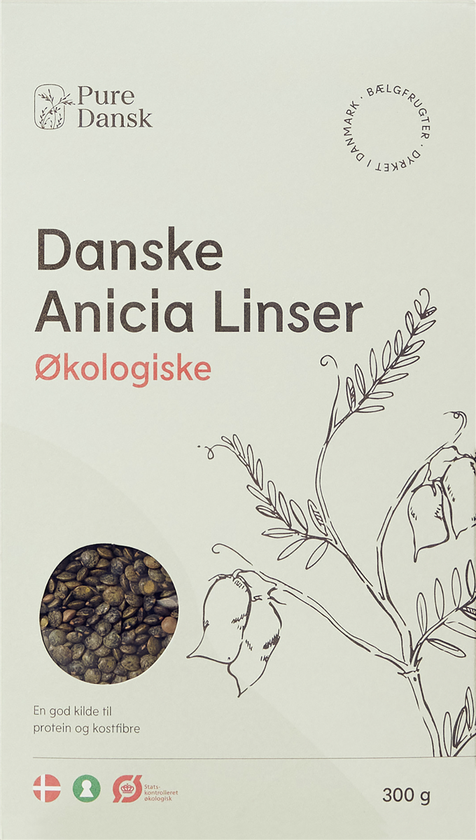 Danske Anicia Linser Øko