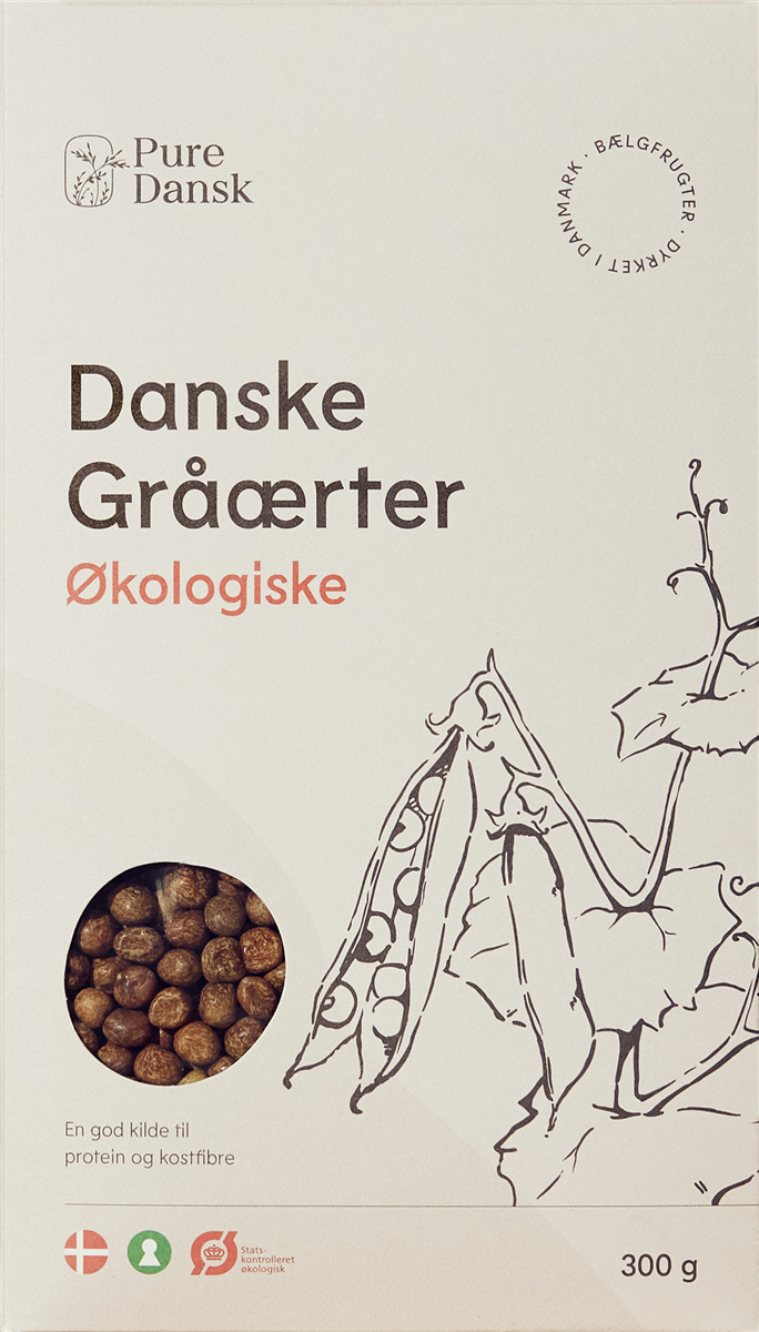 Danske Gråærter Øko
