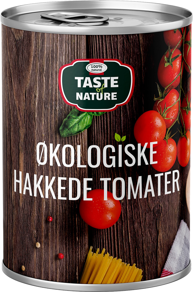 Hakkede tomater øko 400 g