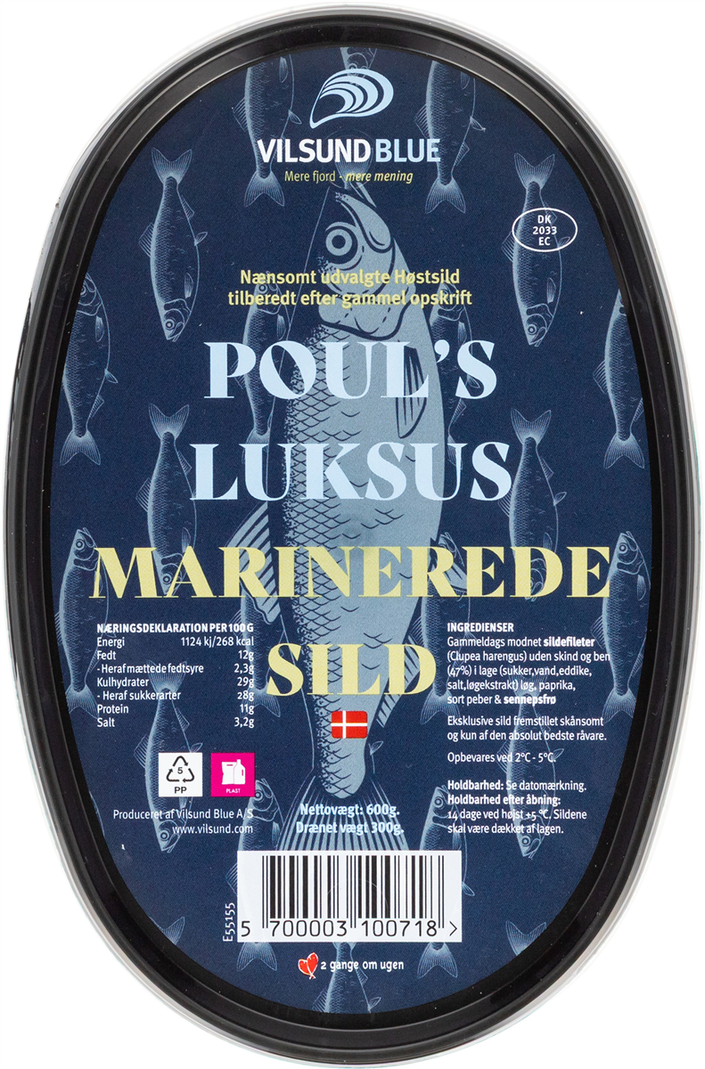 Pouls luksus mar. sild 600 g