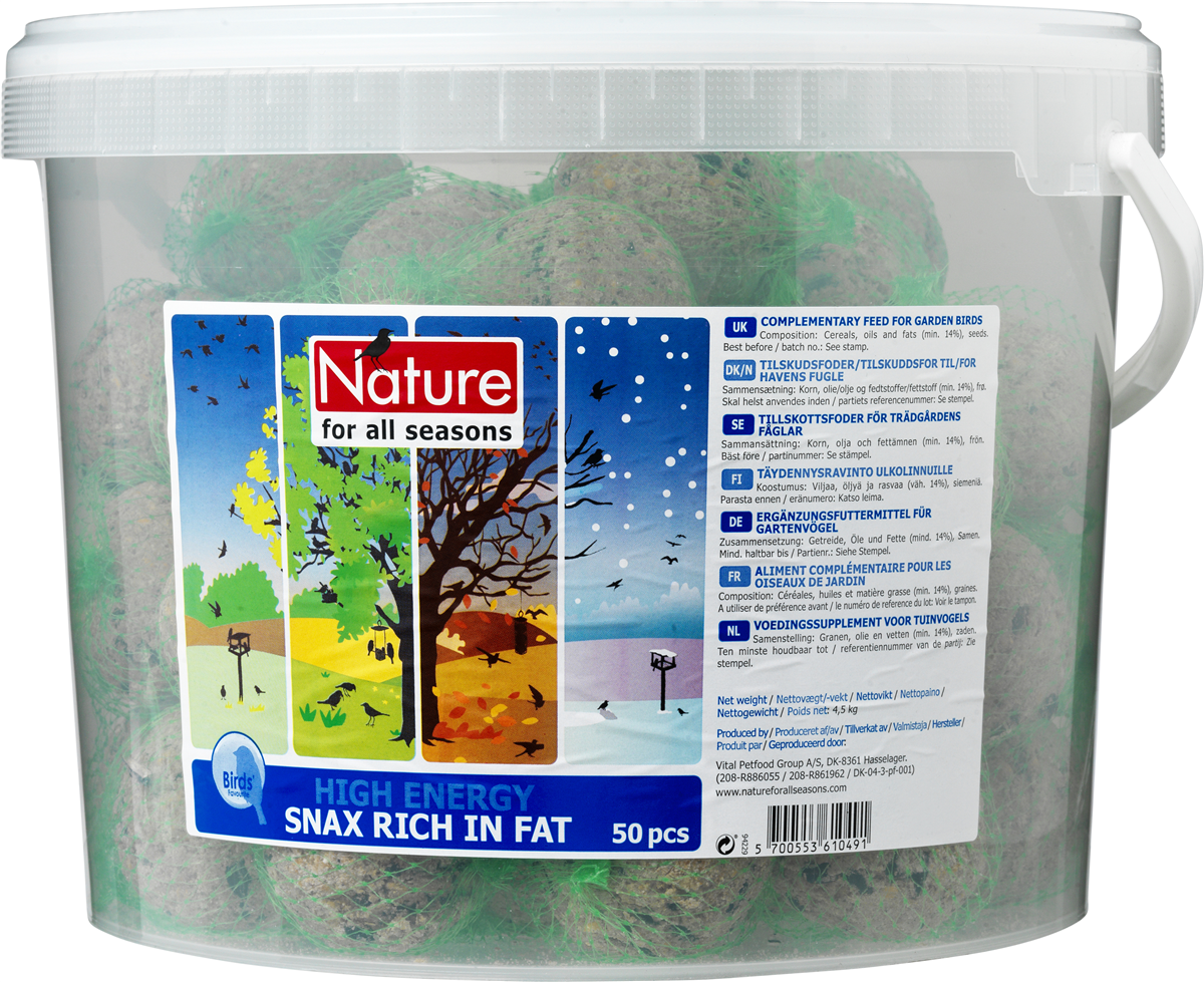 Nature For All Seasons Nature fuglebolde i spand 4500 g