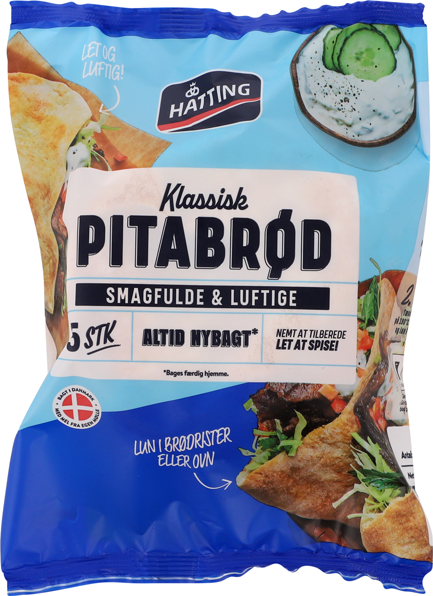 Hatting Soft Pitabrød 5 stk 375 g