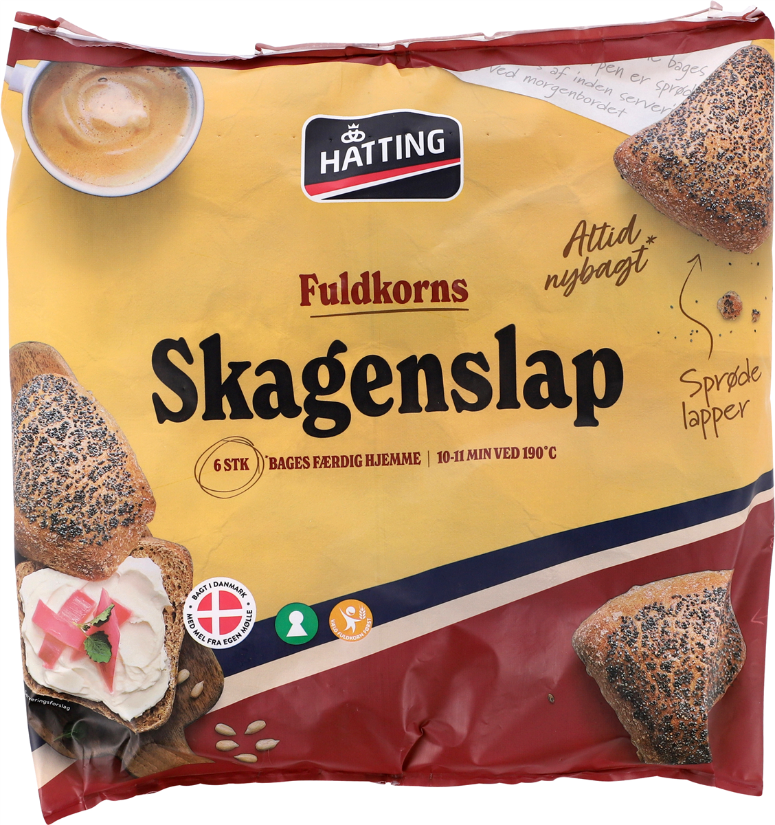 Hatting, Skagenslapper m. fuldkorn