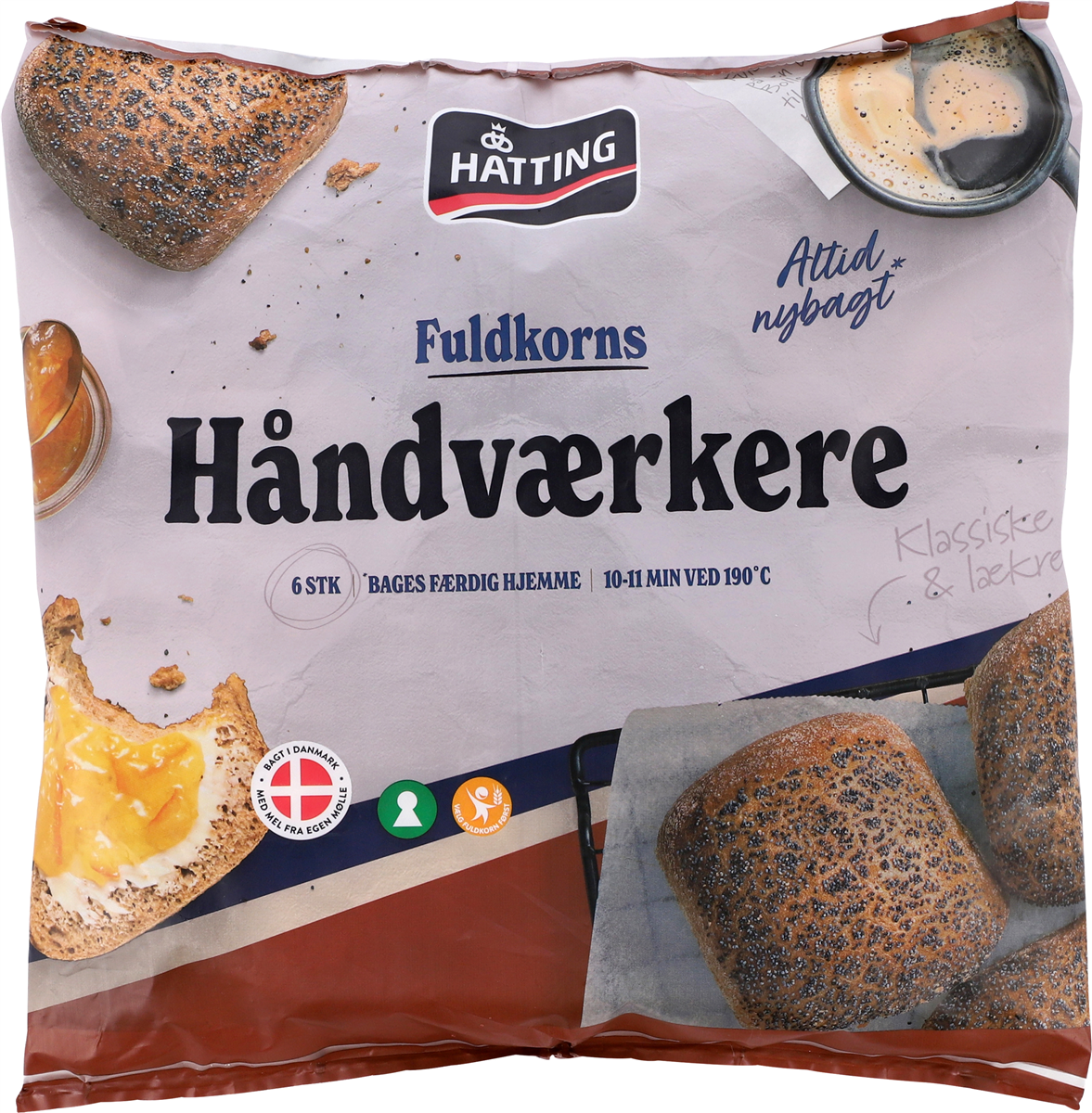 Hat. fuldk håndværkere 6 st 6 stk.