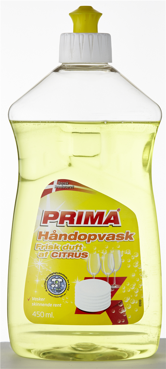 Prima opvask citrus 450 ml