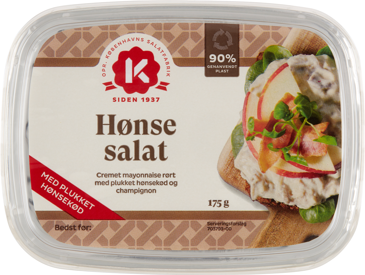 K-Salat hønsesalat plukket 150 g