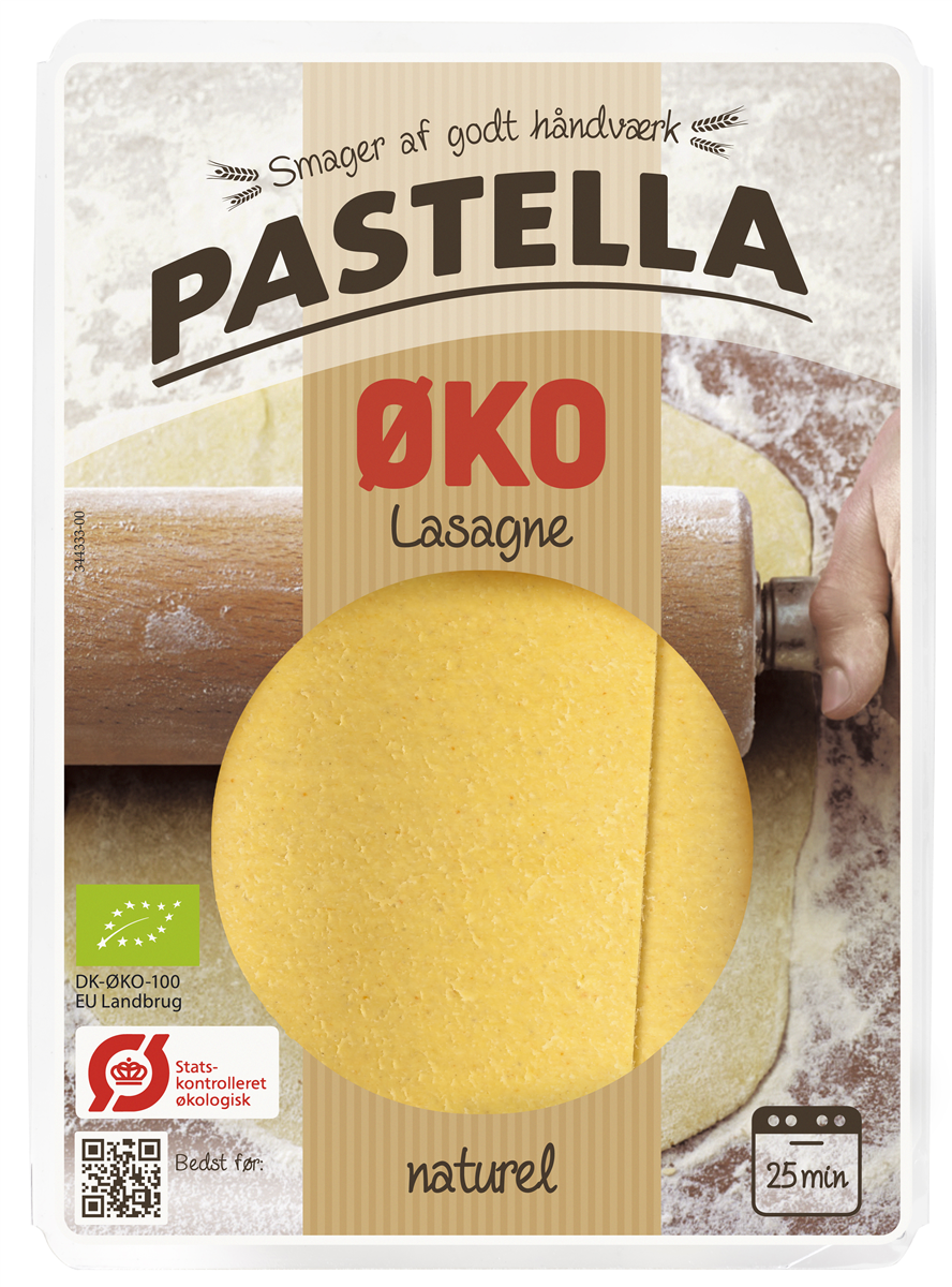 Pastella Øko Lasagne Natur