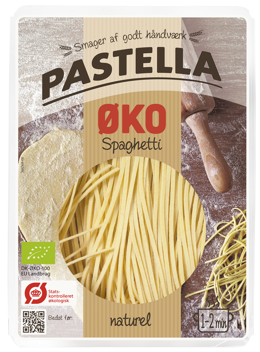 Pastella Spaghetti Naturel Øko