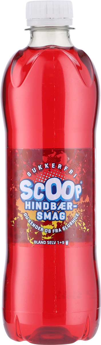 Hindbærdrik t. opblanding sukkerfri, Scoop