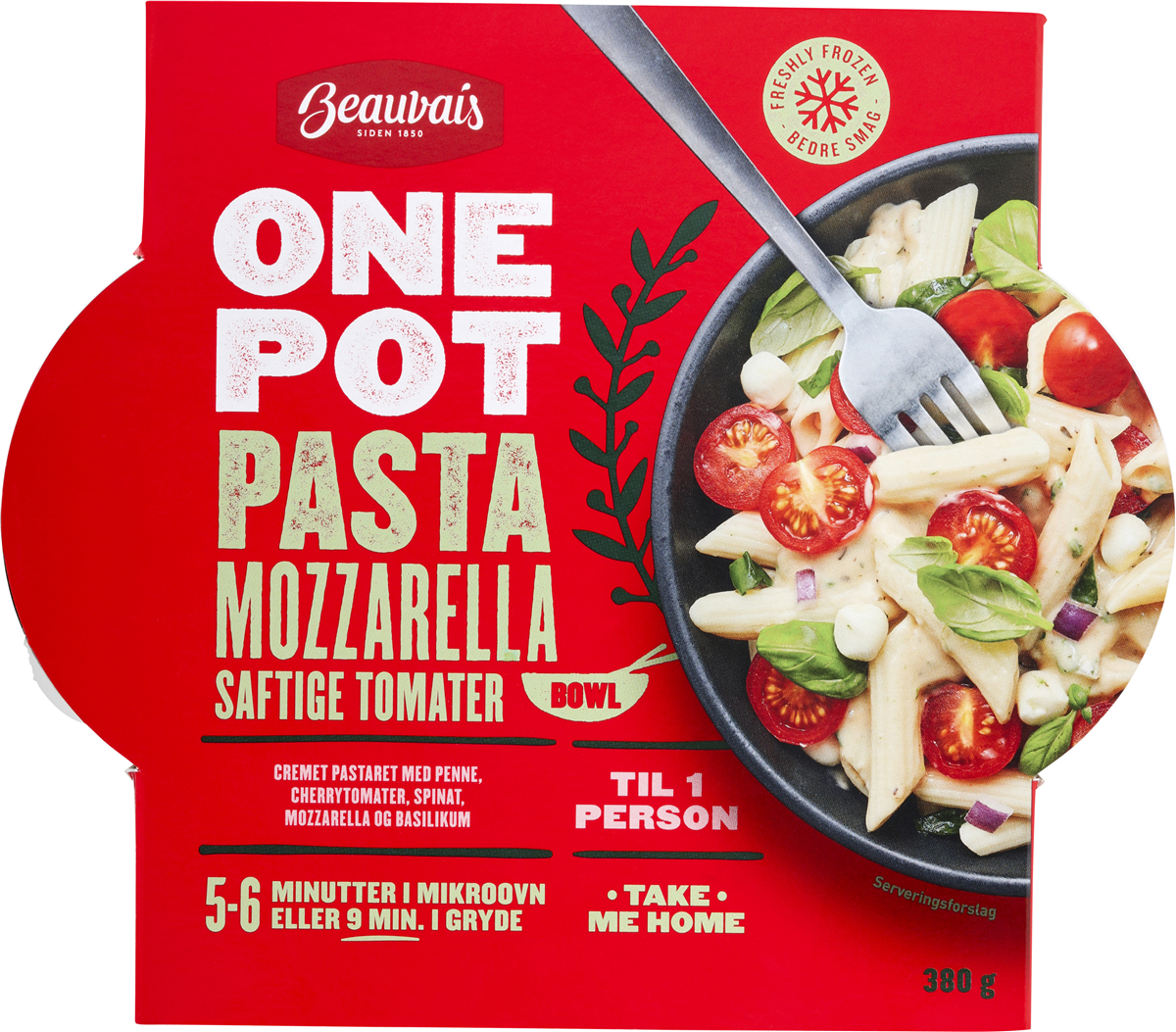 Onepot pasta mozzarella 380 g