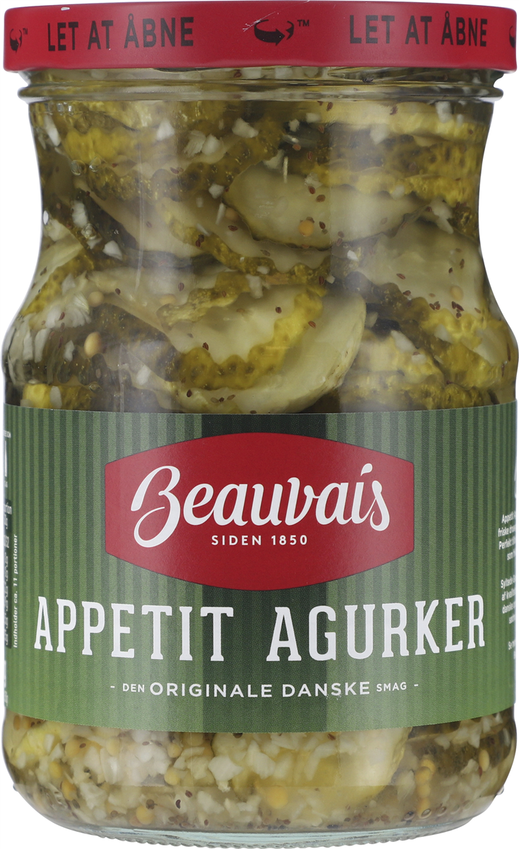 Beauvais Appetit Agurker, 570 Gram