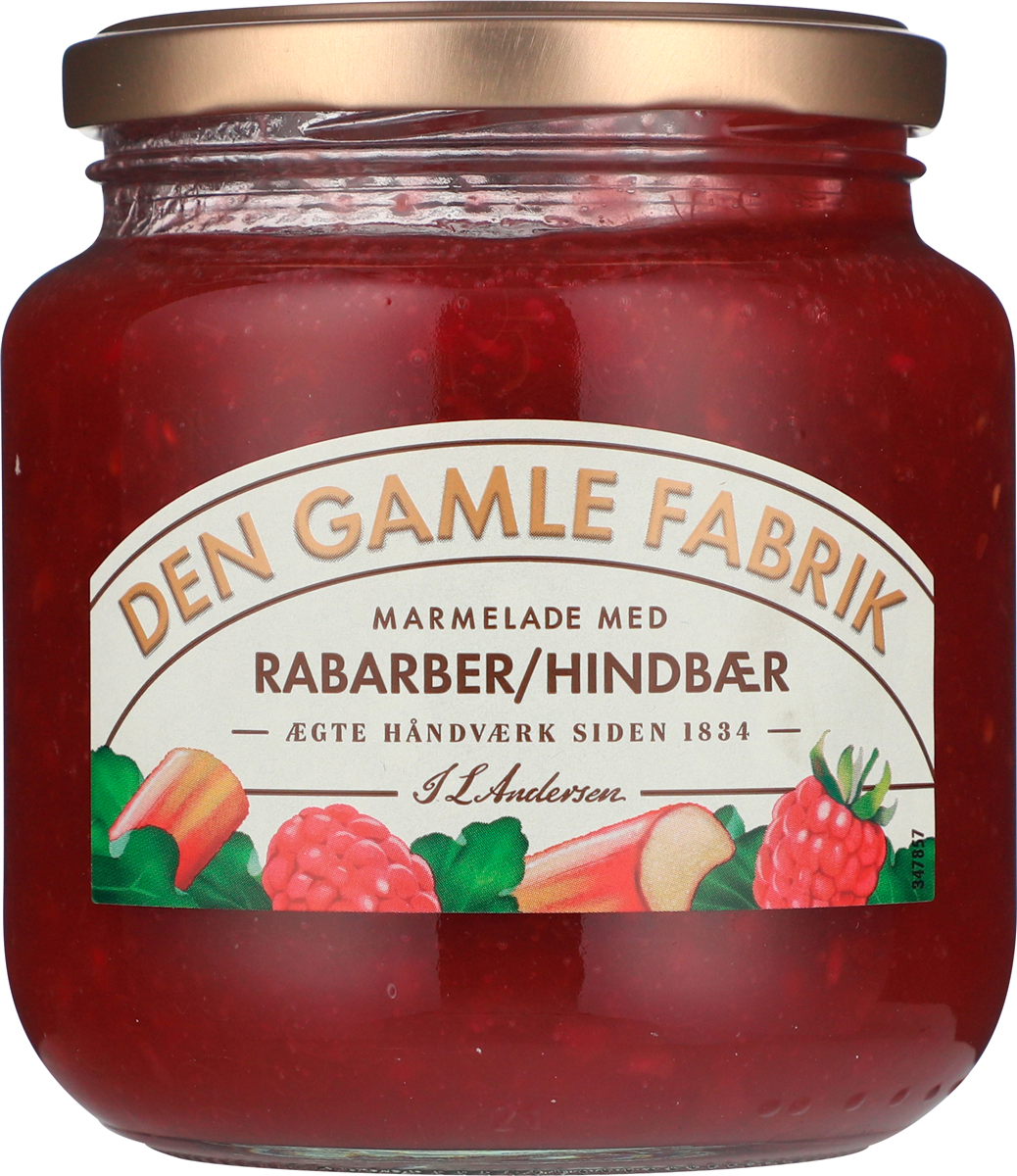 D.G.F marmelade rab/hindb. 600 g