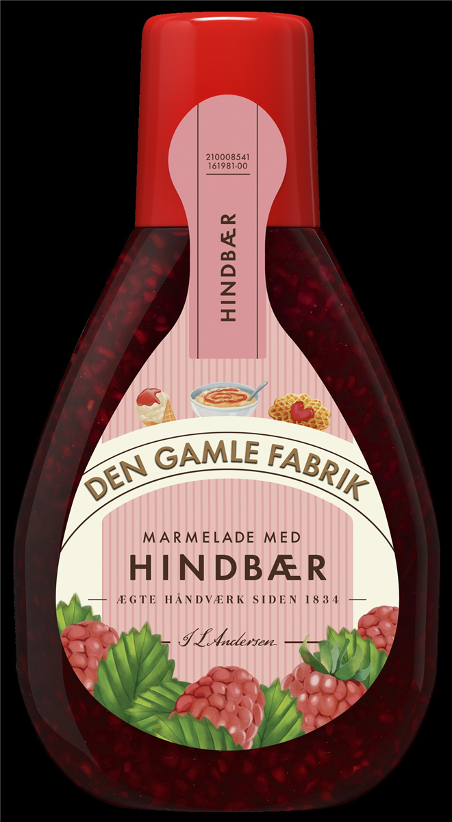DGF hindbærmarmelade 420 g