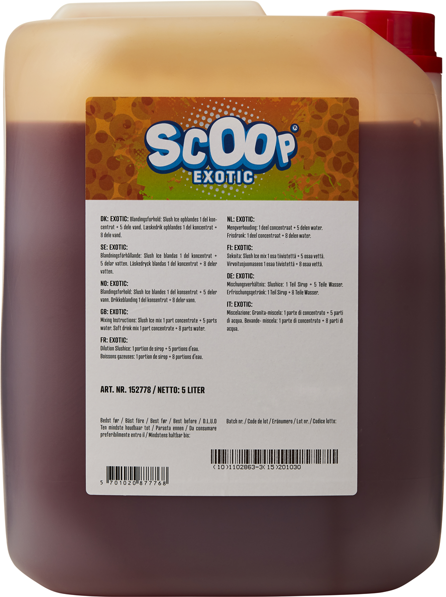Scoop Exotic u/azo 500 ml