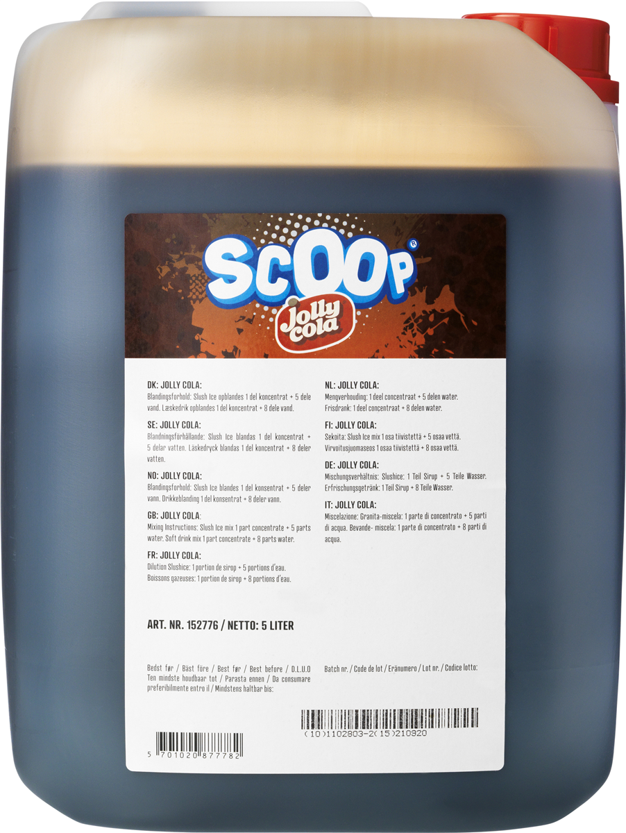 Scoop Jolly Cola uden Azo