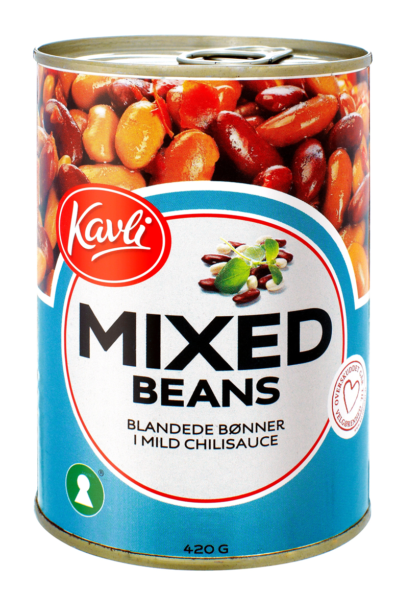 Kavli mixed beans 400 g
