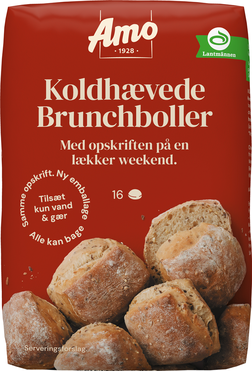 Bageblanding brunchboller, Amo