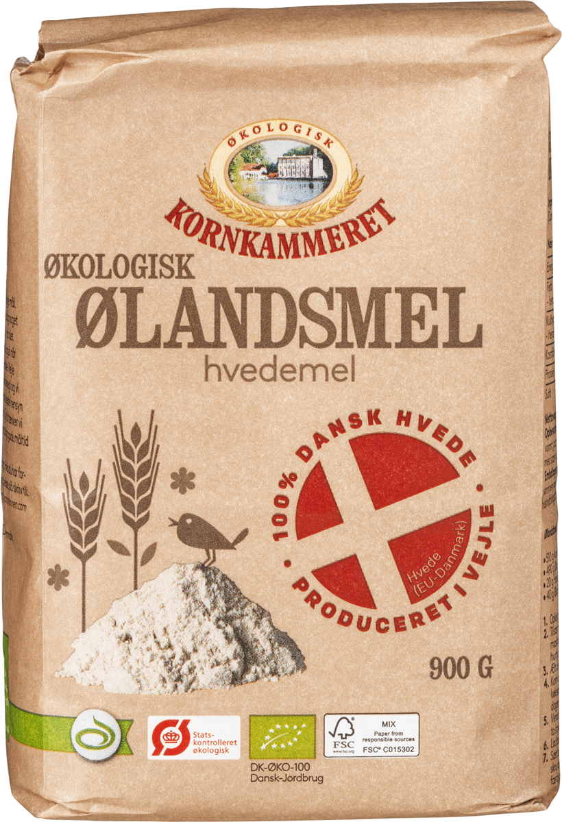 Kornkam Ølandshvedemel Øko