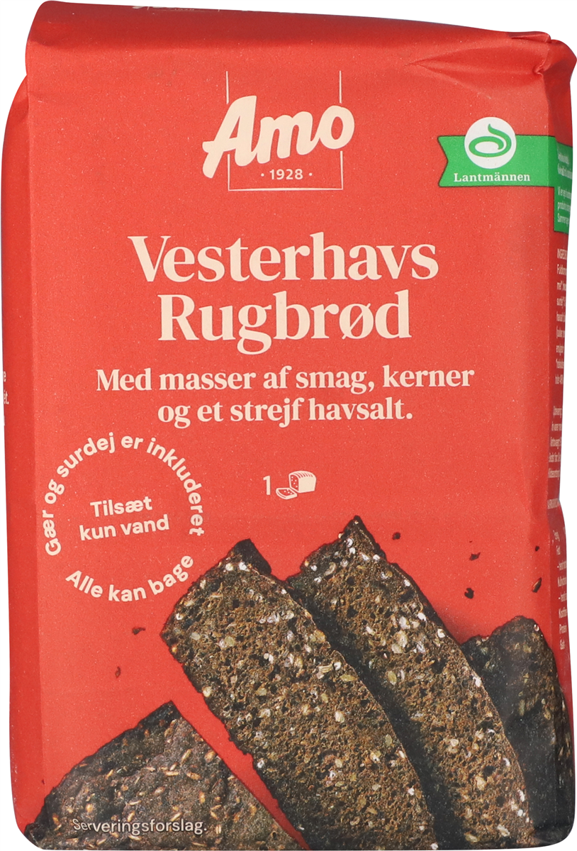 Amo, Vesterhavsrugbrød
