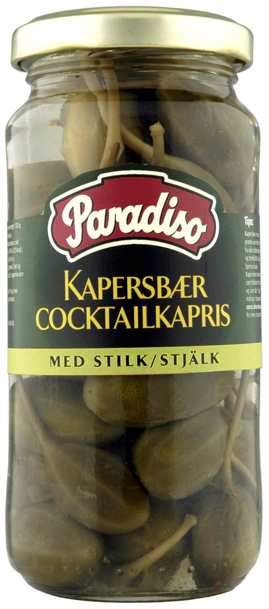Paradiso kapersbær m/stilk