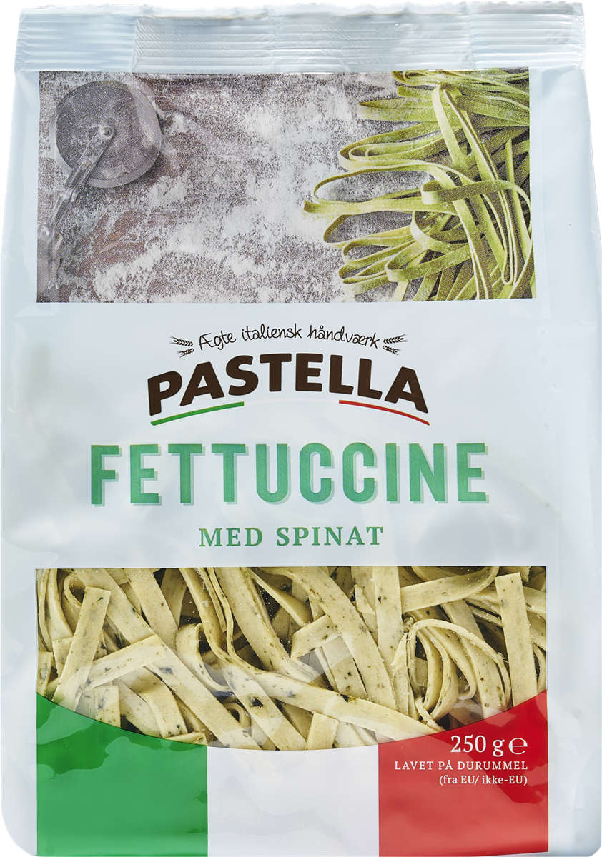 Pastella Fettuccine Spinat