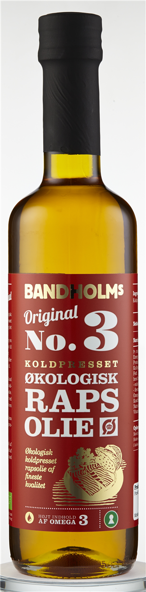 Koldpresset øko. rapsolie 500 ml
