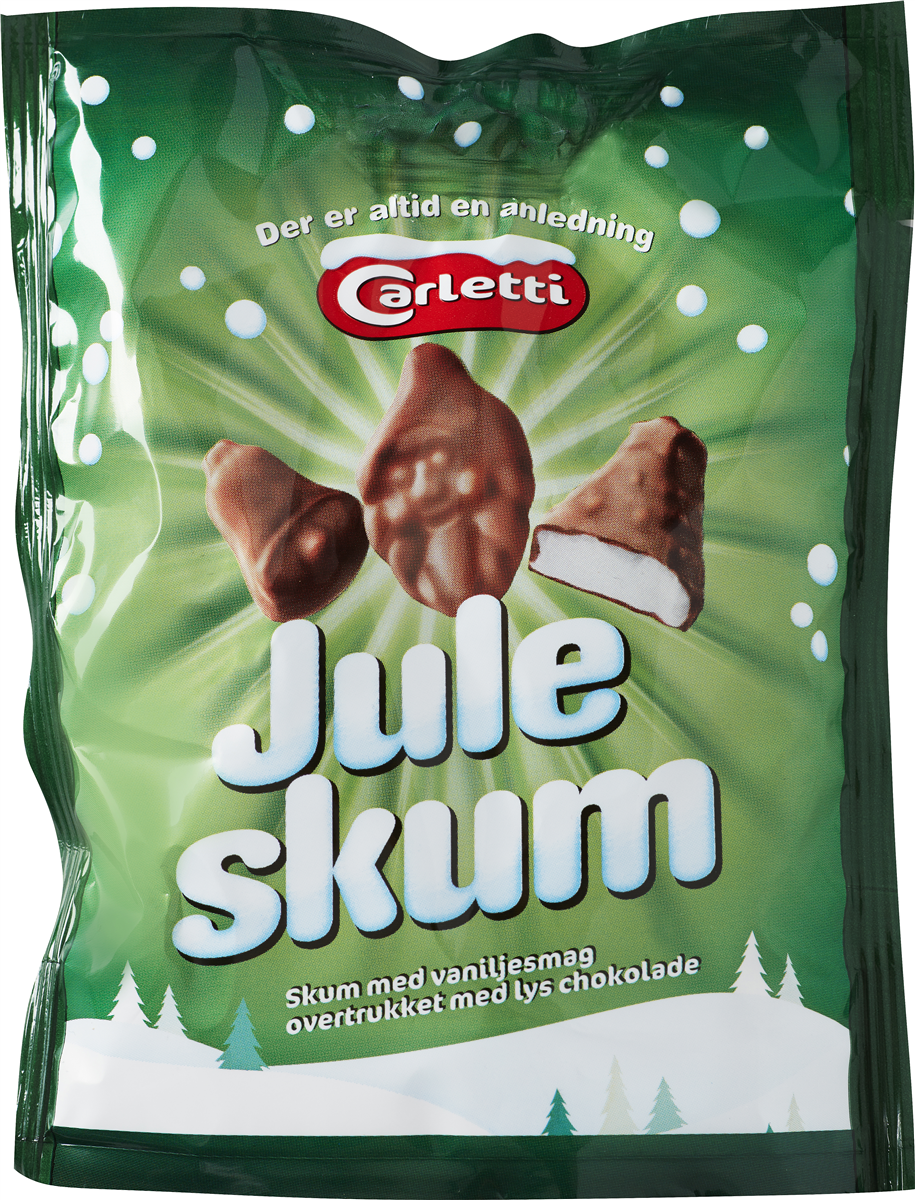 Carletti Juleskum Vanilje/Chokolade