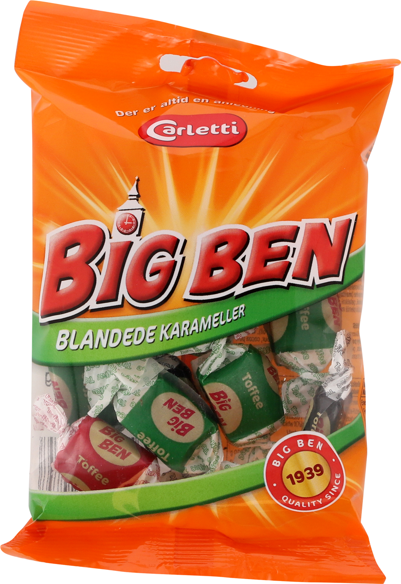Carletti Big Ben Blandede Karameller