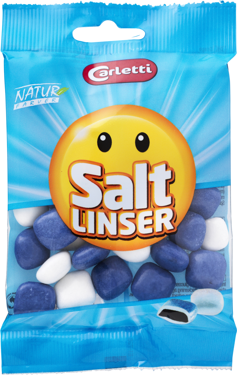 Carletti saltlinser 70 g