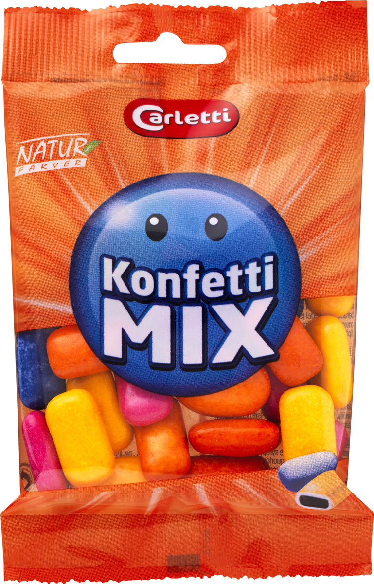 Carletti konfetti mix 180 g