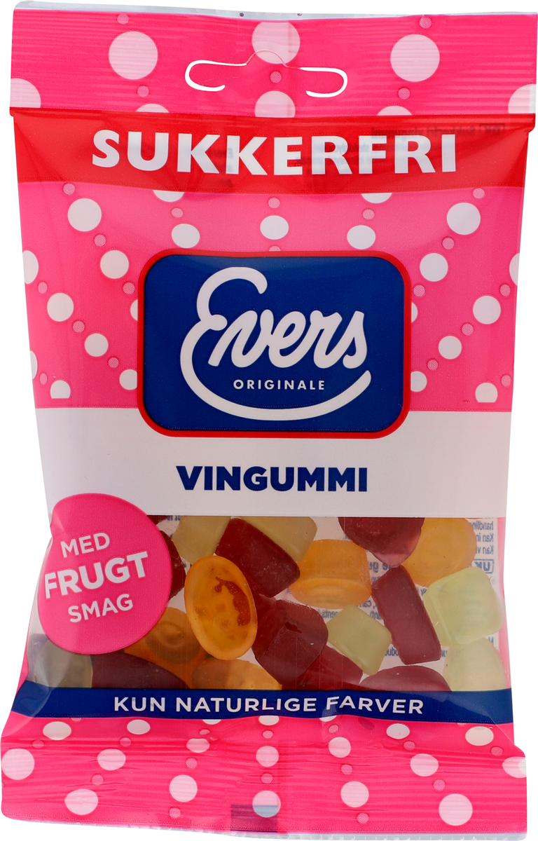 Evers Vingummi sukkerfri