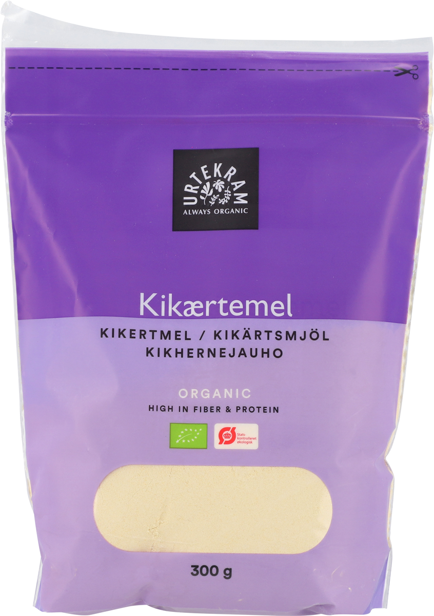 Urtekram Urt. kikærtemel øko 300 g