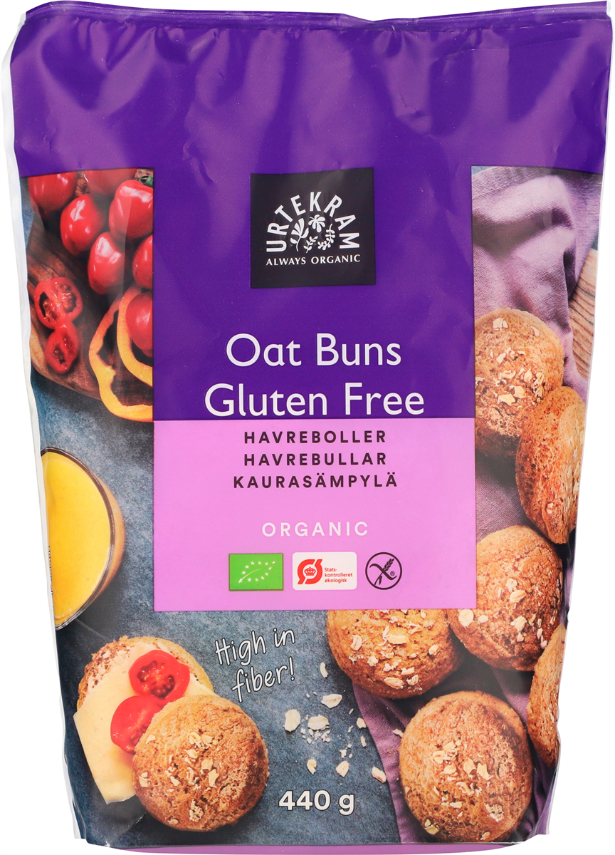 Urtekram Urt. havreboller glf øko 440 g